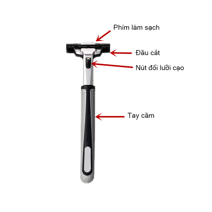 Dao - dao cạo râu - bộ 72 lưỡi.