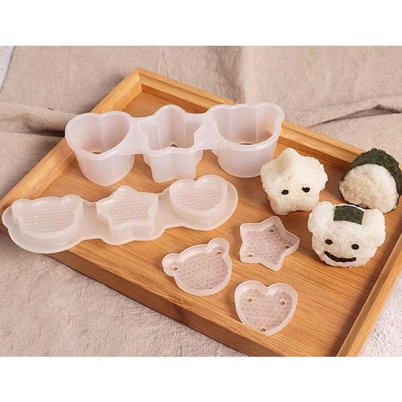 Bộ 3 Khuôn làm Cơm, Trứng Inomata Nhật Bản