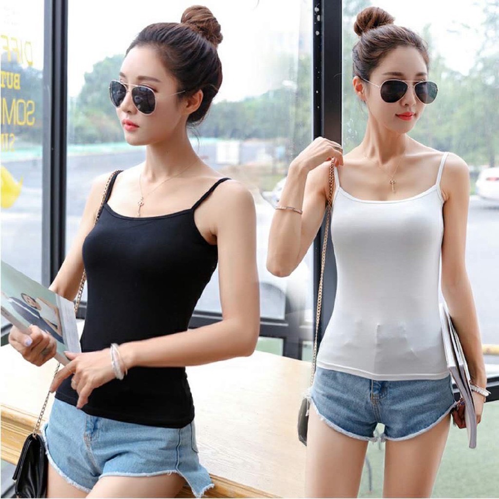 Áo thun 2 dây nữ rẻ đẹp