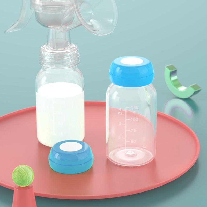 Baby 125ML Breast Milk Feed Bottles Collection Storage Neck Wide Storage Bottle