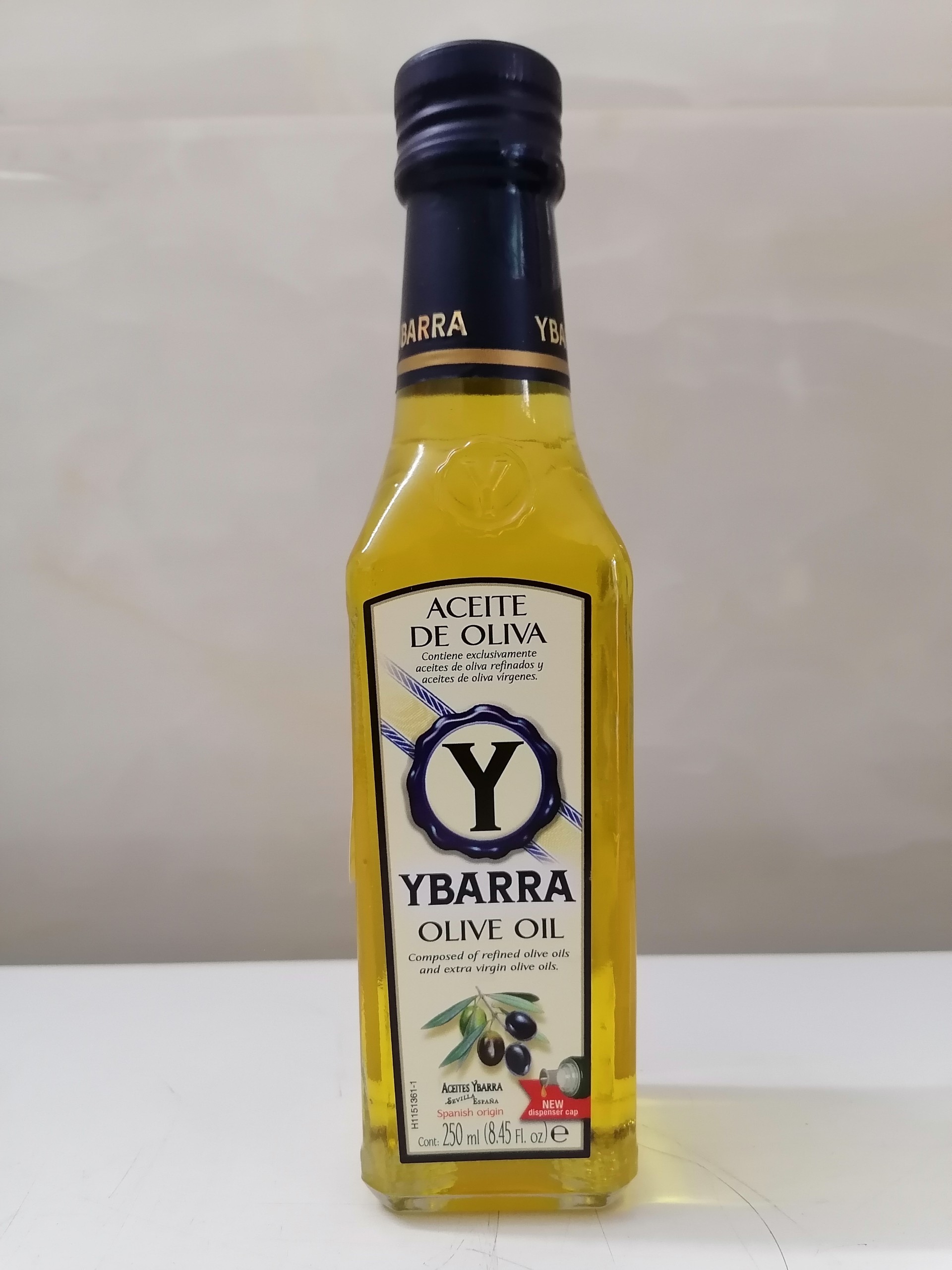 Sale EXP 23 7 2022 250ml Refined DẦU Ô LIU TINH CHẾ Spain YBARRA Olive Oil