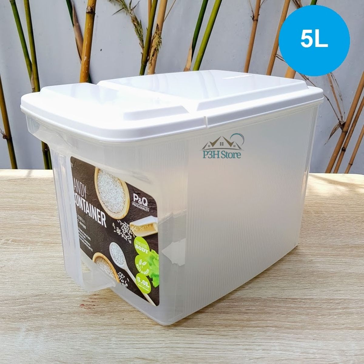 Hộp nhựa có tay cầm Lock&Lock Handy Container dùng bảo quản thực phẩm