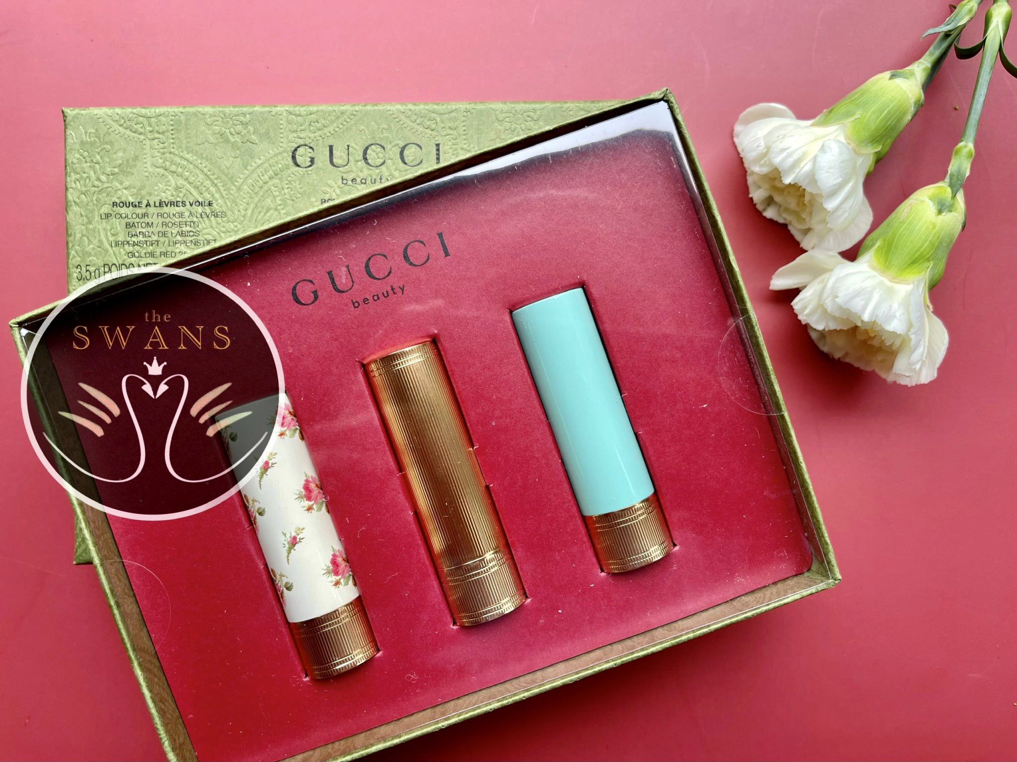 SET SON MÔI GUCCI (GỒM 3 CÂY/ FULL SIZE)