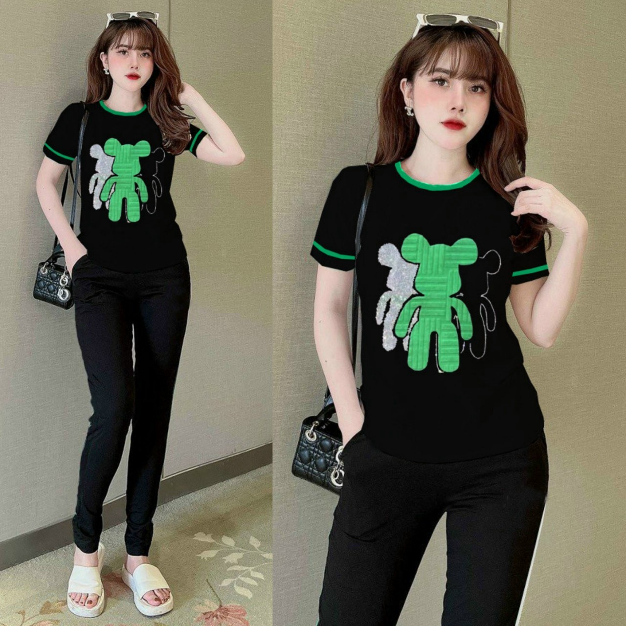 SET BỘ THỜI TRANG CƯỜM GẤU QUẢNG CHÂU