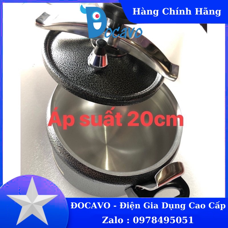 NỒI ÁP SUẤT ĐUN GA SIKMA size 22cm  Đocavo