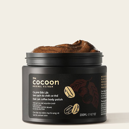 Tẩy Tế Bào Chết Body COCOON Cà Phê Đắk Lắk 200ml