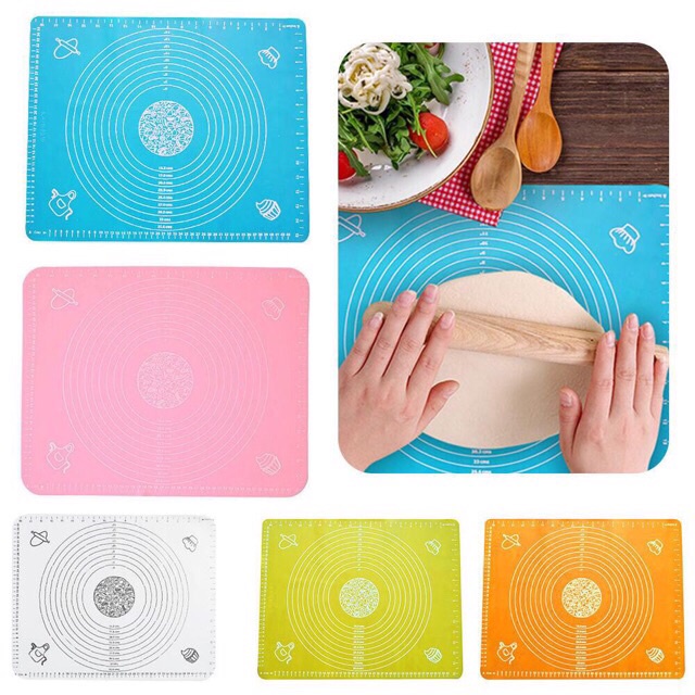 Thảm nhào bột silicon - Dụng cụ làm bánh Baker One