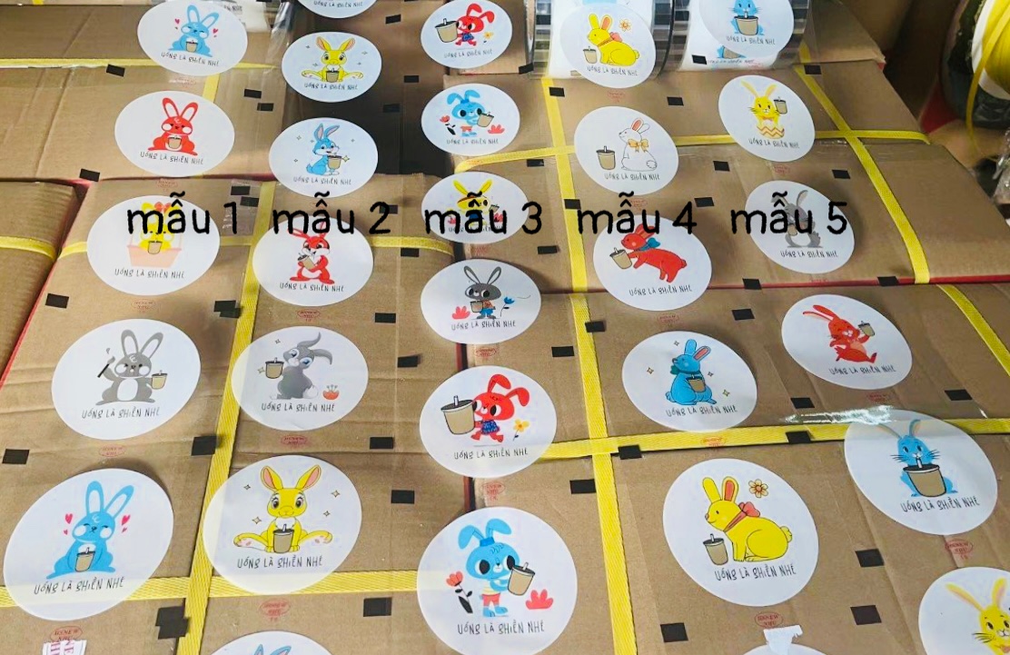 cuộn màng dập cốc trà sữa, màng dập nắp, cuộn seal ép ly