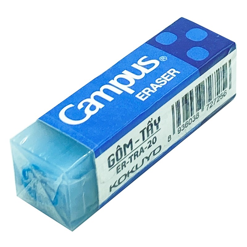 Combo 2 Tẩy chì Campus Transparent ER-TRA-20