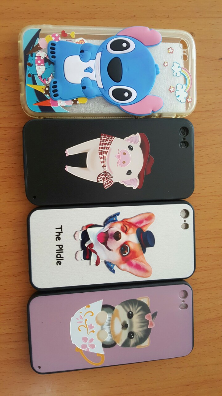 Ốp lưng Iphone 5/5S - ốp hình 4D Cute