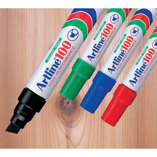 Combo 4 màu bút lông dầu Artline EK 100