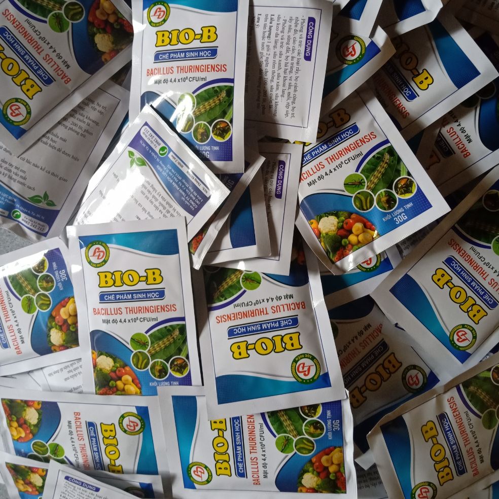 combo 5 gói chế phẩm trừ sâu sinh học BioB