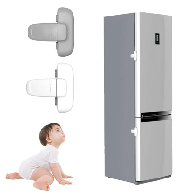 SRHTY Child Kids Child Lock Cabinet Refrigerator Catch Freezer Lock Fridge Door Lock Baby Safety