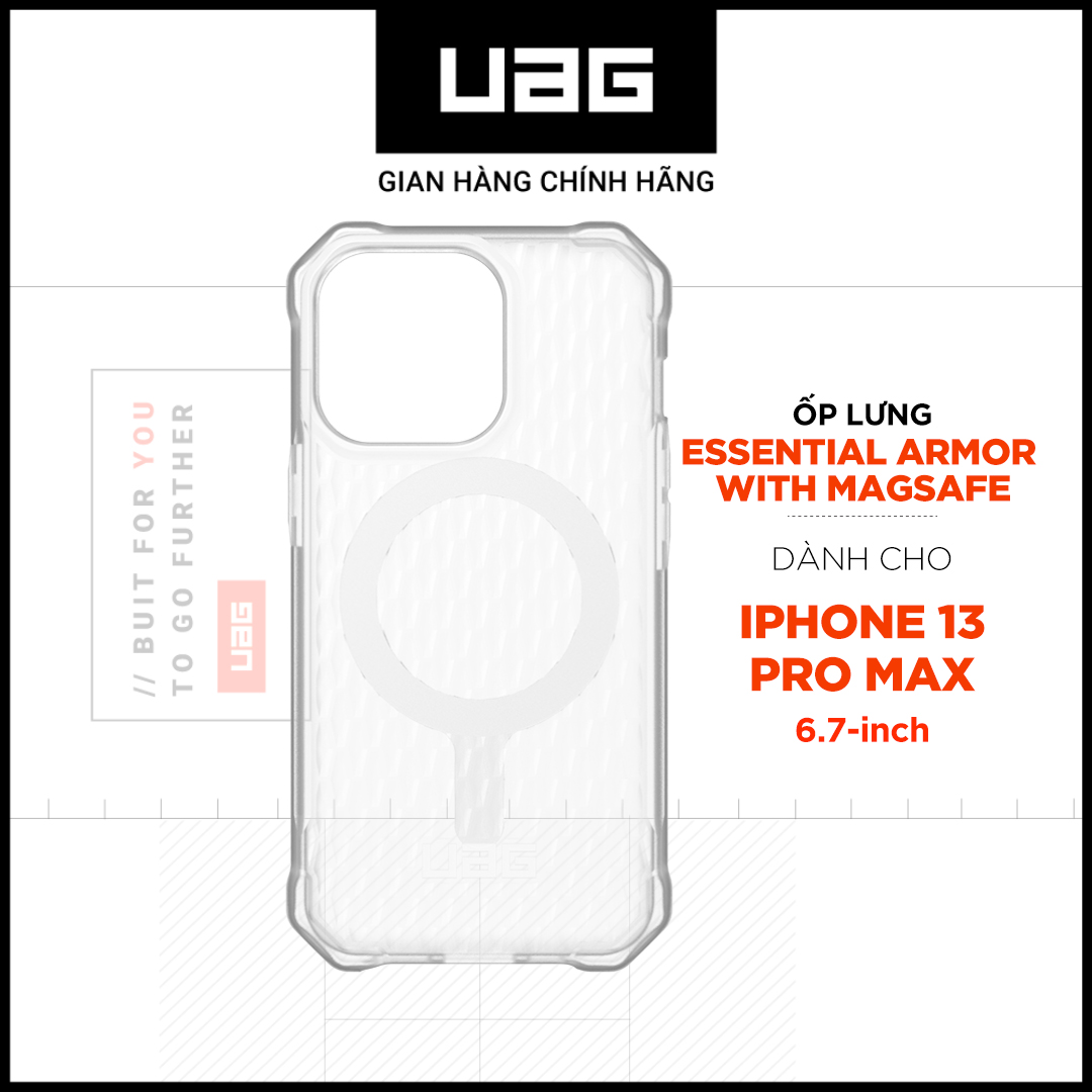 Ốp lưng UAG Essential Armor w MagSafe cho iPhone 13 Pro Max [6.7 inch]