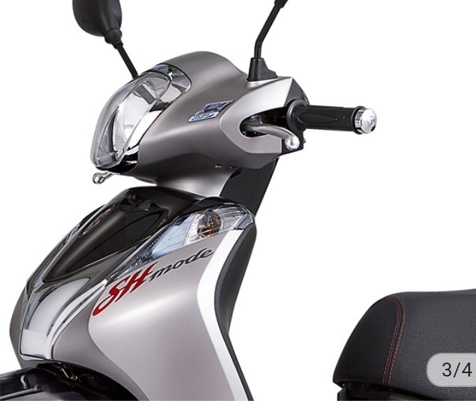 Tem xe SH mode 125cc – Đỏ/Bạc