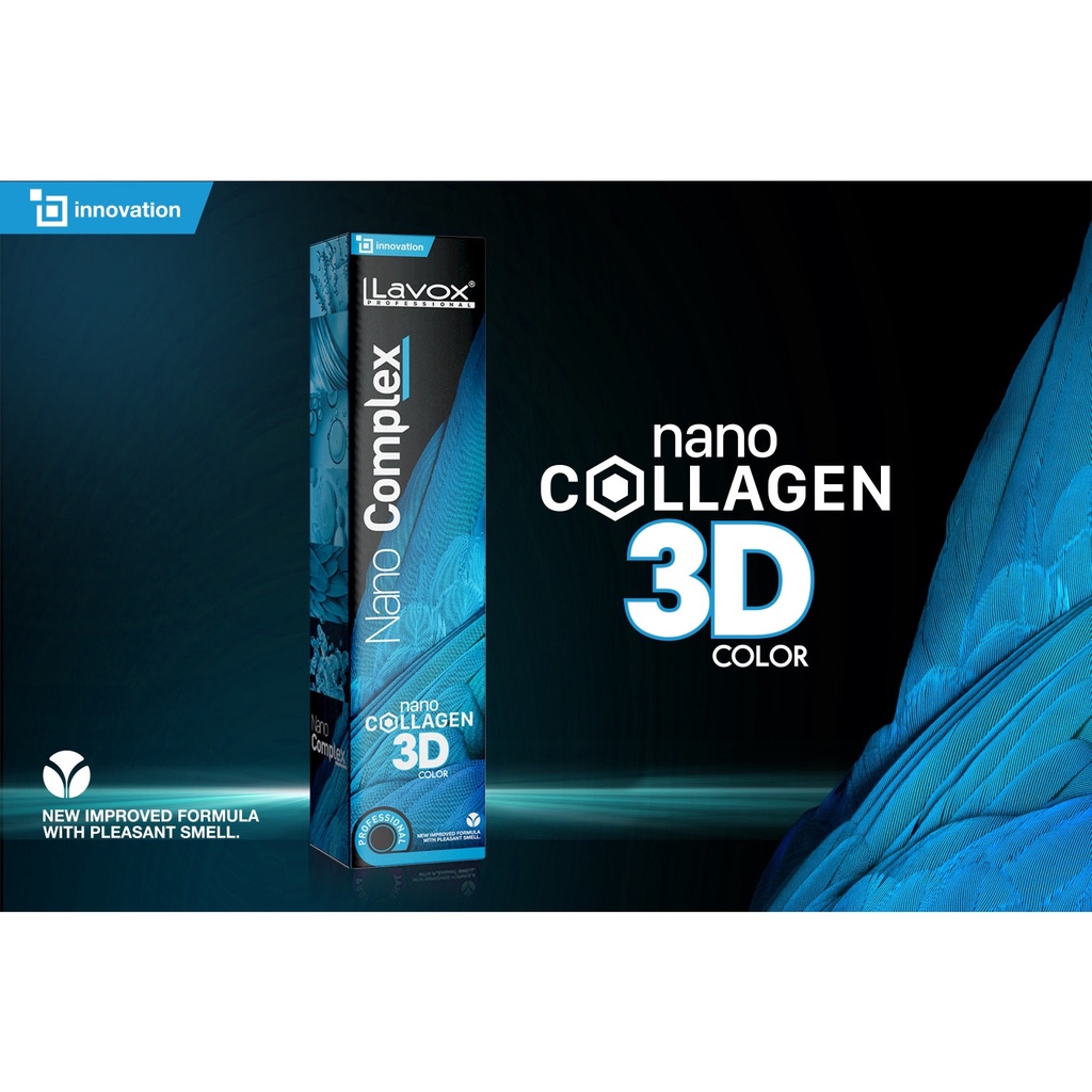 THUỐC NHUỘM TÓC LAVOX NANO COLLAGEN COMPLEX 3D MÀU MỚI