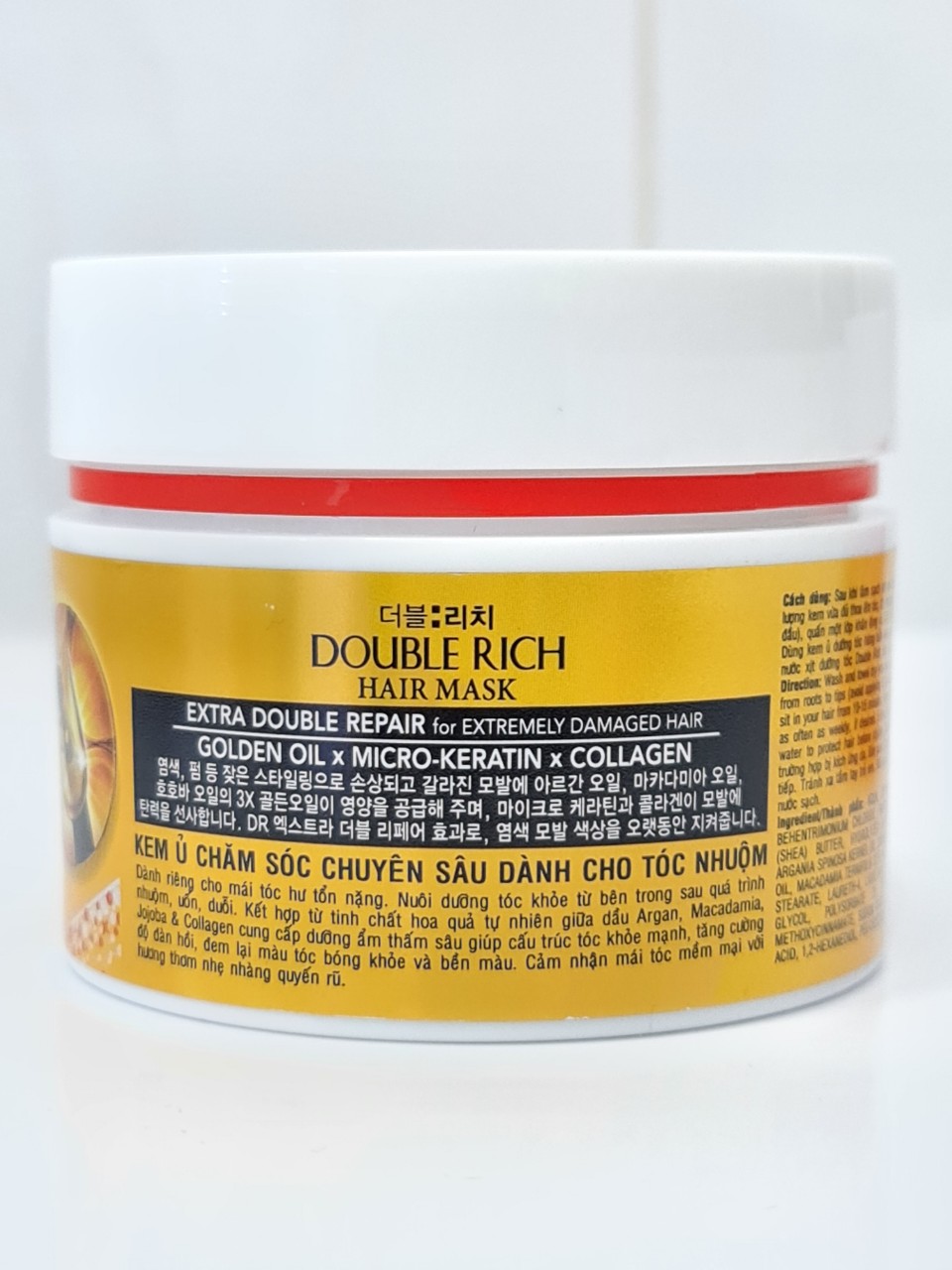 Kem Ủ Tóc Double Rich Hair Mask 150g