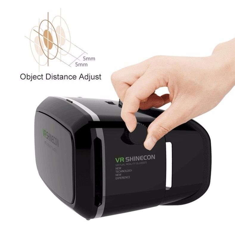 Kính VR Shinecon cao cấp hỗ trợ xem video 3D trên điện thoại