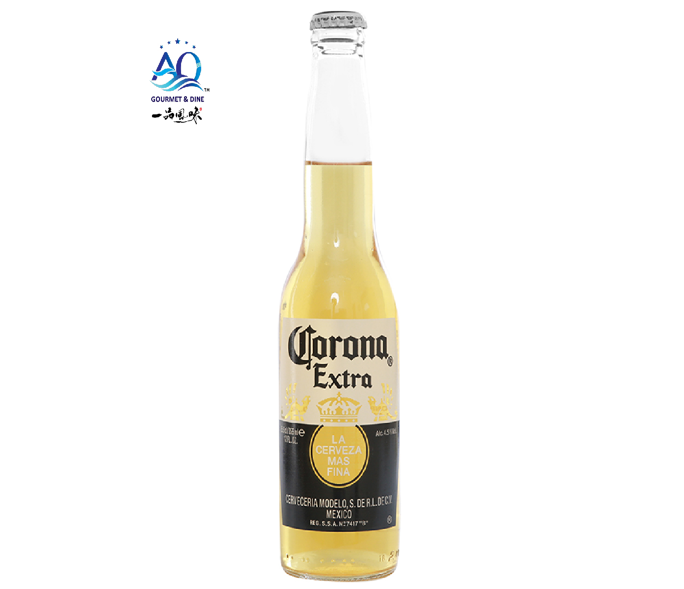 Bia Corona Extra chai thủy tinh 330ml