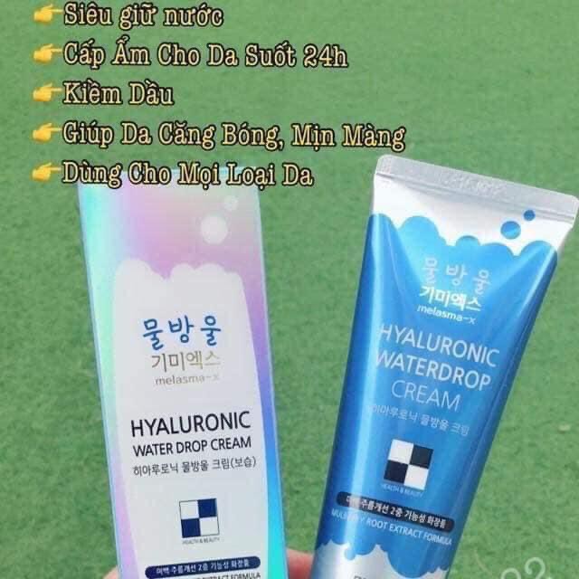 Kem cấp nước Melasma-X Hyaluronic water drop cream