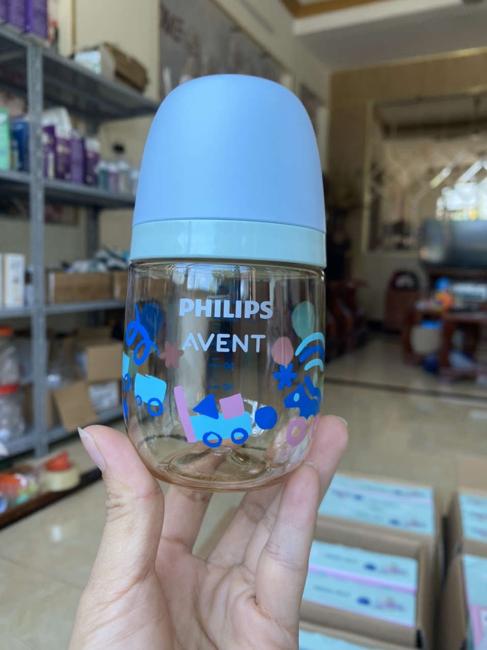 BỘ QUÀ TẶNG BÌNH SỮA PHILIPS AVENT PPSU 200ML BẢN GIỚI HẠN