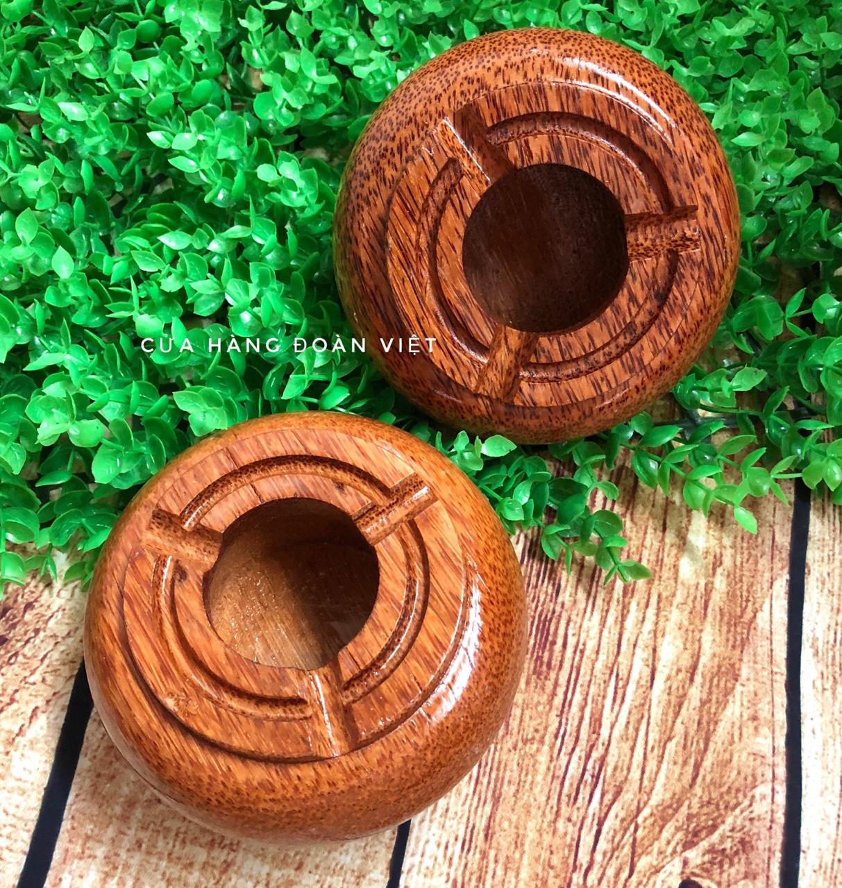 Gạt Tàn Gỗ Dừa Cao Cấp