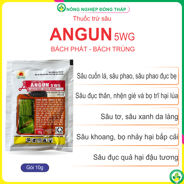 Thuốc trừ sâu angun 5wg