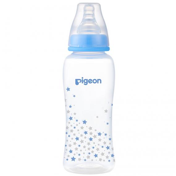 Bình sữa Pigeon PP Streamline - màu xanh (150ml / 250ml)