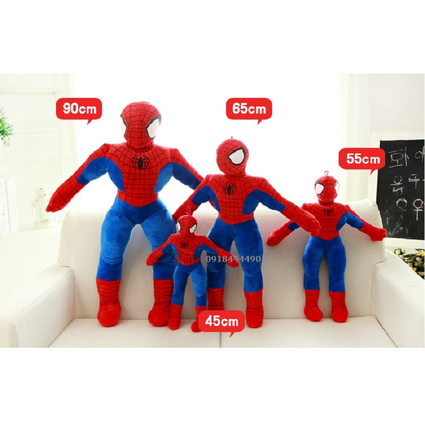 Người nhện (Spiderman) nhôi bông cao 90cm (dáng đứng)