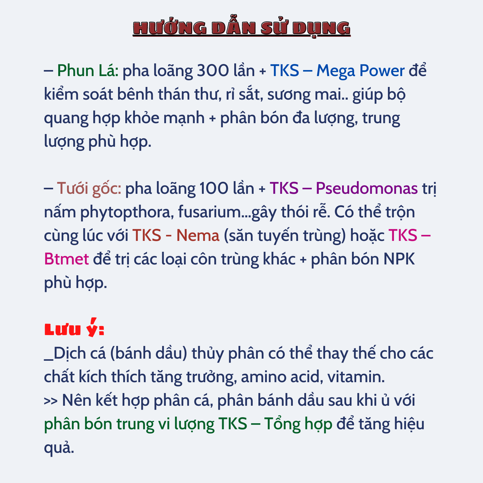 TKS – PROTI: MEN XÚC TÁC Ủ PHÂN CÁ VÀ PHÂN BÁNH DẦU