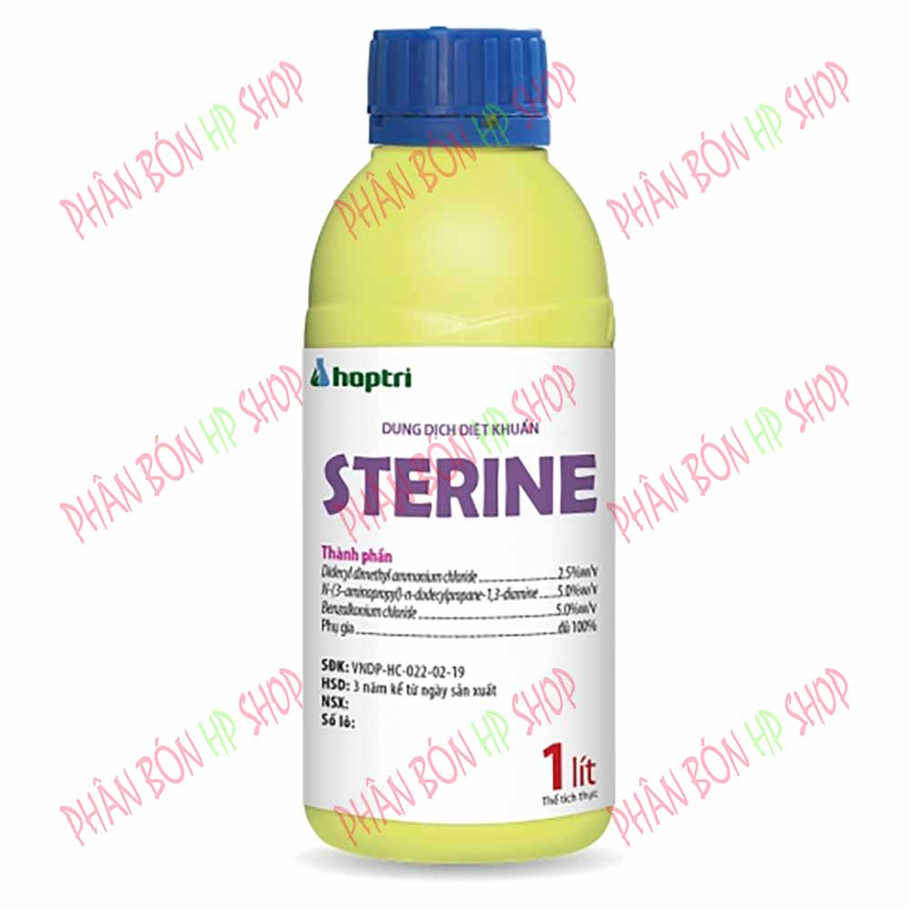 Dung dịch khử trùng sát khuẩn phòng chống dịch chuyên dụng sterine