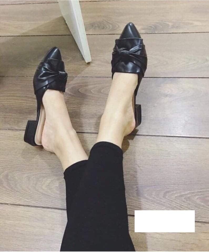 [HCM]BẢO HÀNH 12 THÁNG - Dép sục nữ nơ nhún