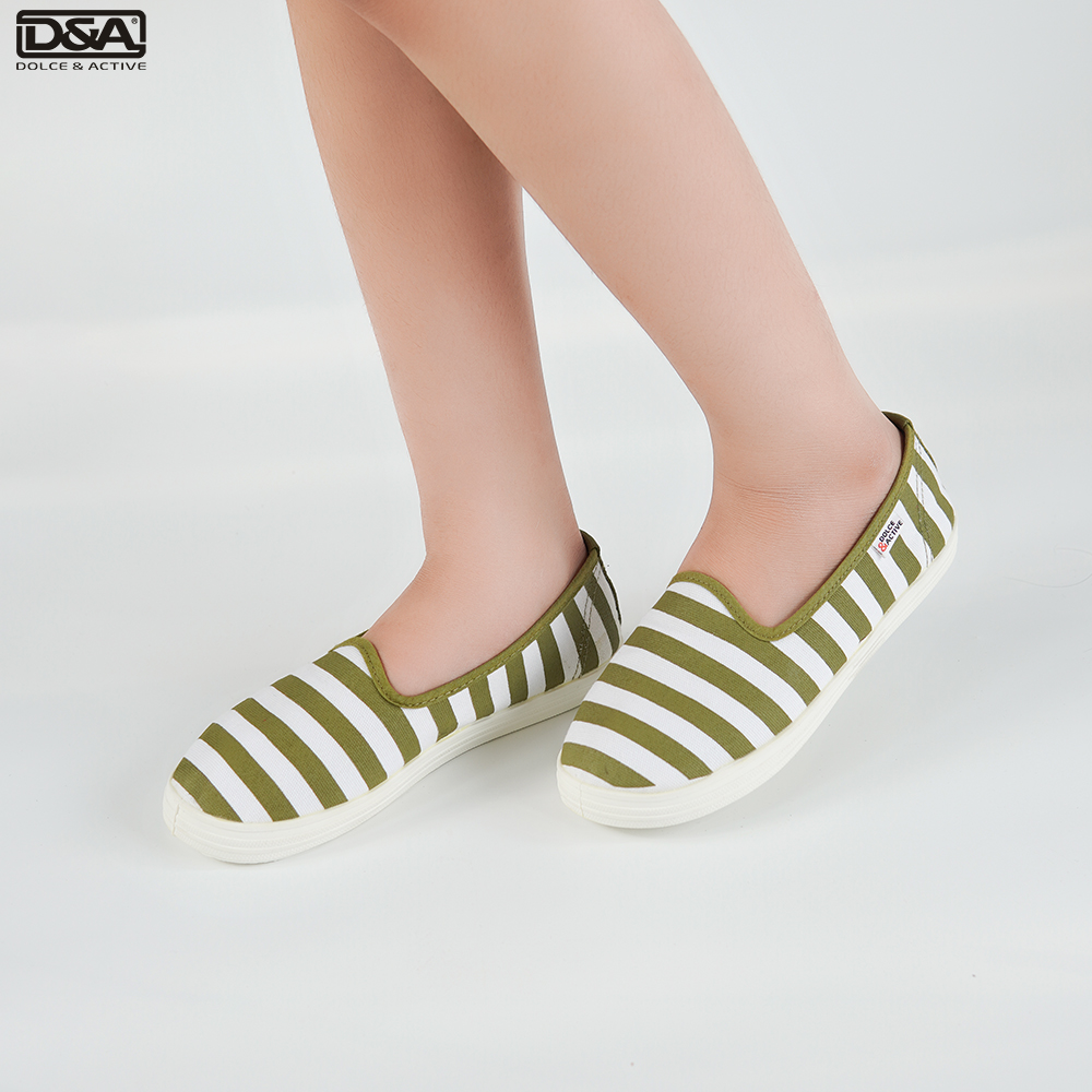 Shoes slipon children d & a ep g1936 plaid blue