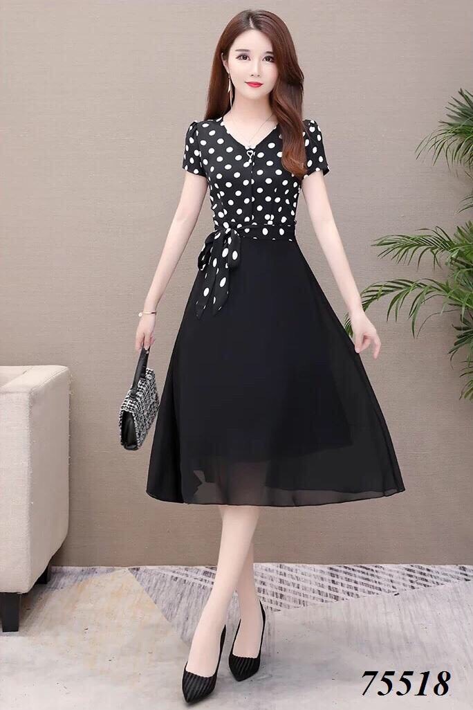 Đầm suông dự tiệc nữ cực xinh dành cho quý cô bqfs