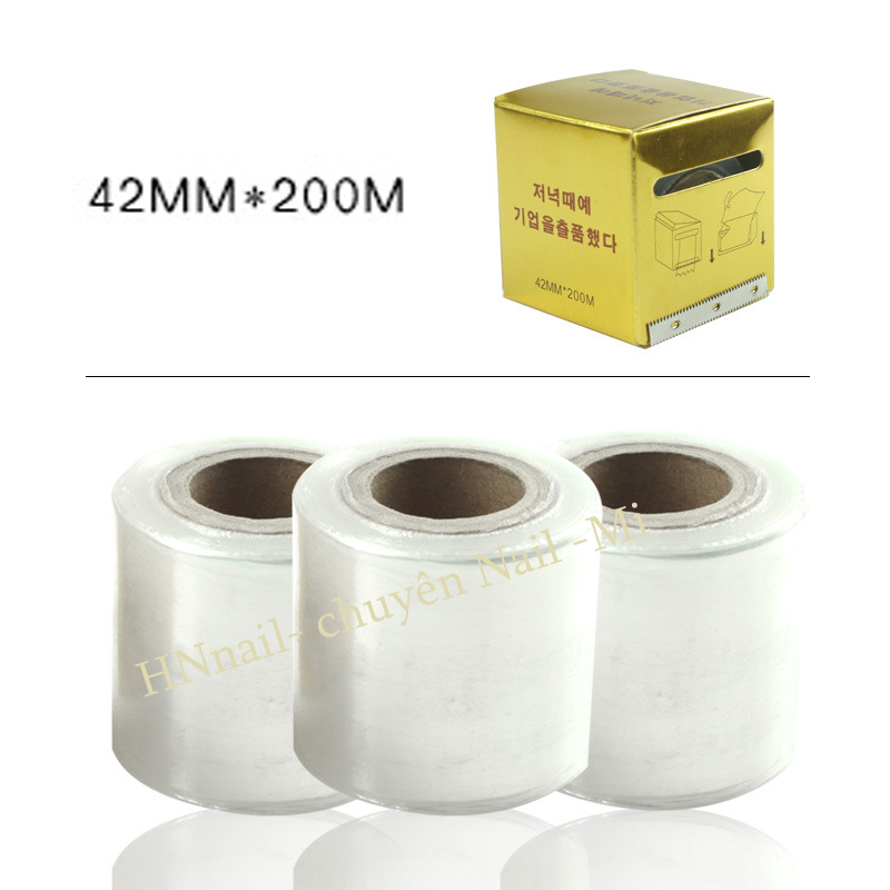 Cuộn nilon ủ tê lông mày, môi, mí shop Nailart