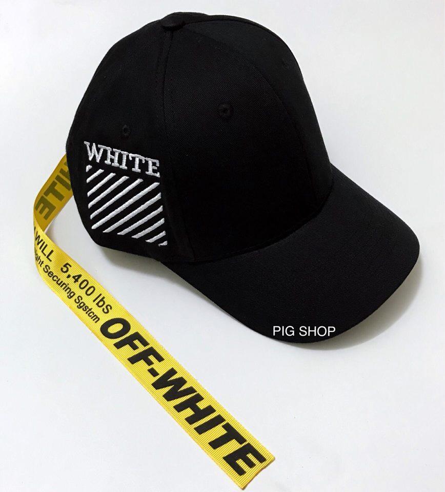 NÓN KẾT ĐUÔI DÀI OFF WHITE NAM NỮ - MŨ LƯỠI TRAI ĐUÔI DÀI - MŨ NÓN ĐUÔI DÀI