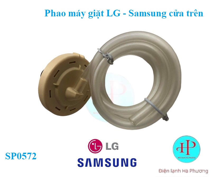 Phao van áp lực máy giặt lg - samsung cửa đứng, có dây tio - mới 100% - f40