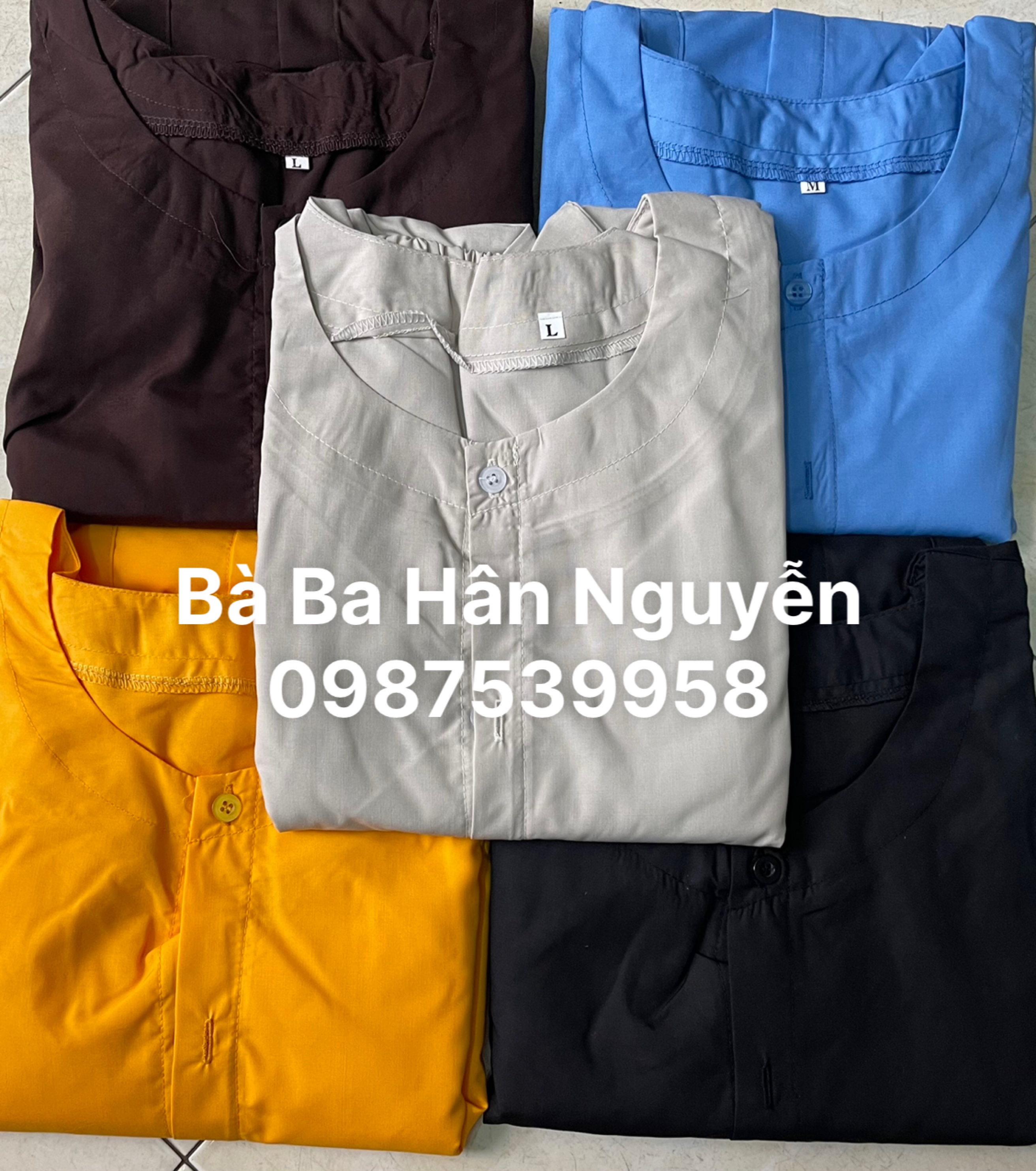 ÁO Bà BA NAM KÈM KHĂN RẰN