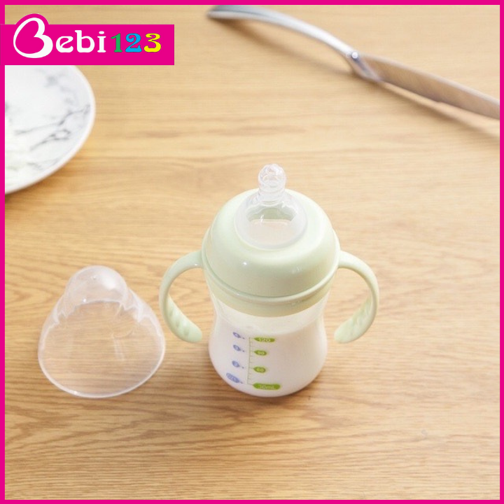 Núm Ty Xoắn Cổ Rộng Và Cổ Hẹp Thay Cho Bình Sữa
