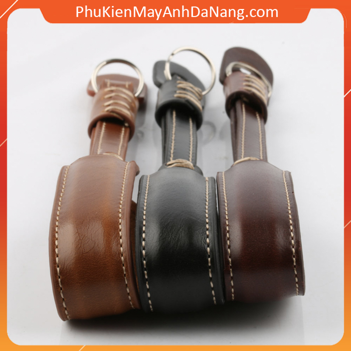 Dây đeo máy ảnh cổ tay chất liệu da cao cấp D40