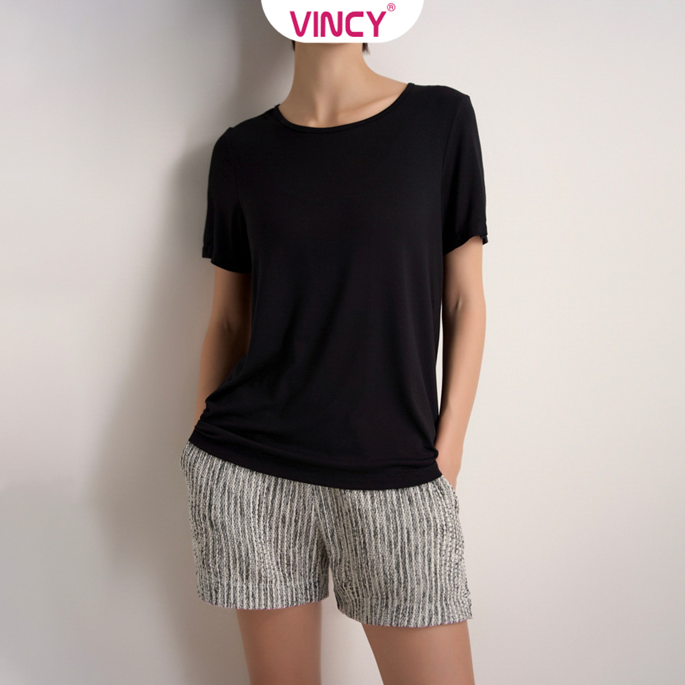 [Mua 3 giảm 20%, mua 2 giảm 15%]Bộ Đồ Short Thun Nữ Vincy BST120W31