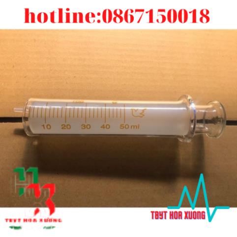 Bơm Tiêm Thuỷ Tinh Các Kích Cỡ 5ml, 10ml, 20ml, 30ml, 50ml, 100ml
