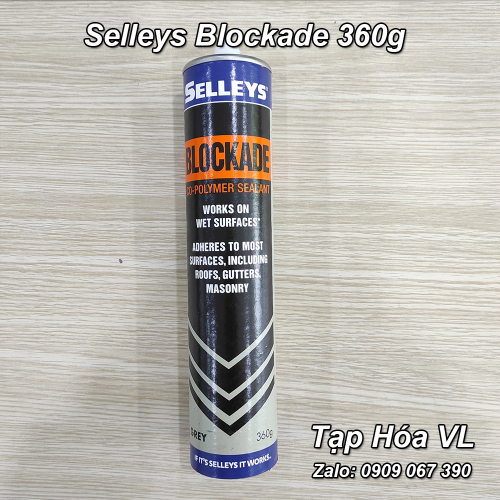 Keo chống dột – Silicone Selleys Blockade (360gr)