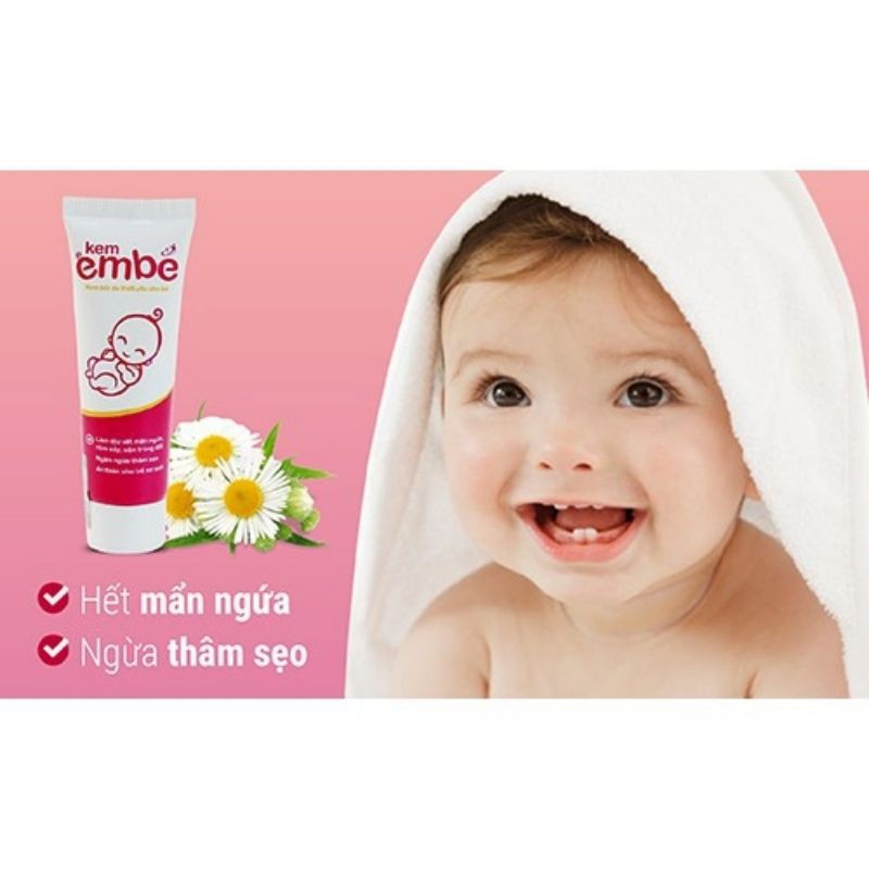 [HCM]Kem Em Bé - hết mẩn ngứa rôm sảy  côn trùng đốt thâm thẹo (an toàn cho trẻ sơ sinh)