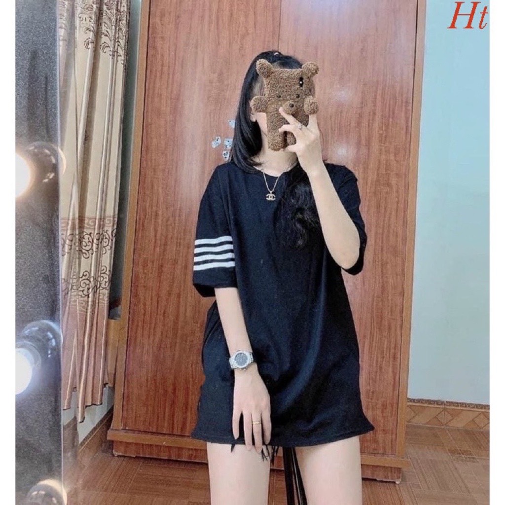 Áo phông 4 sọc tay🆘 chất cotton Su