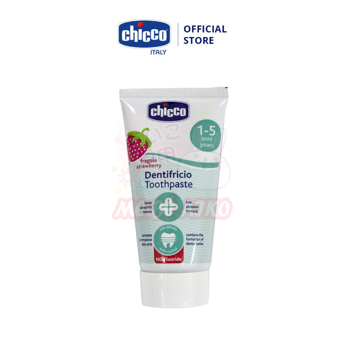 Kem đánh răng hương Dâu Chicco 12M+