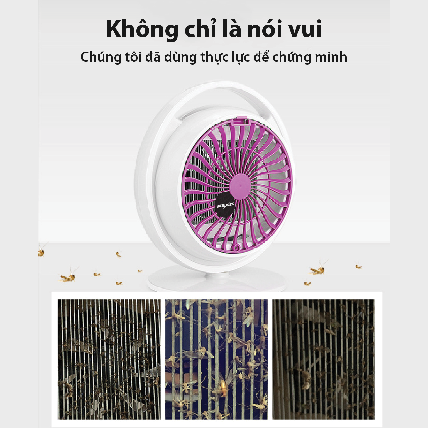 [HCM]Đèn diệt muỗi thông minh UV LED Nexis