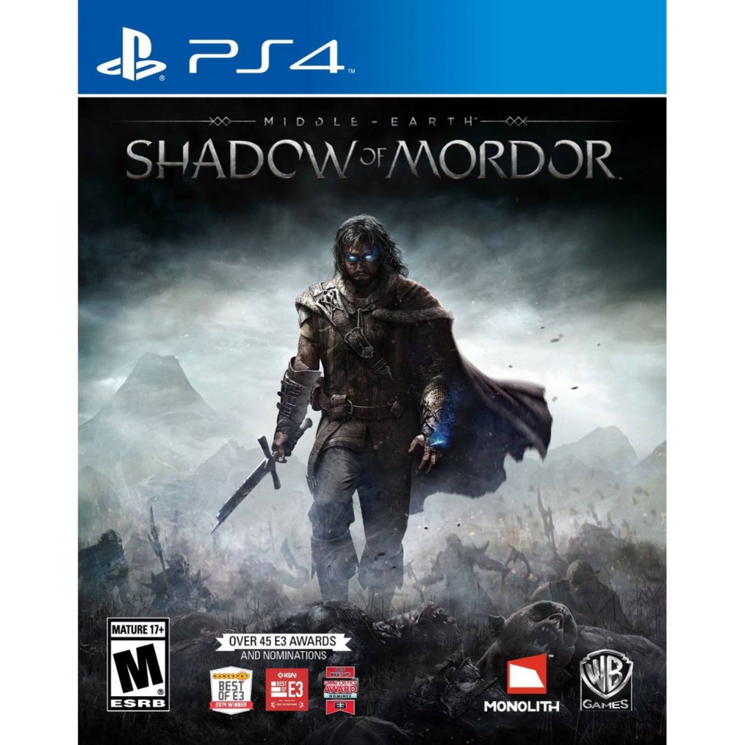 Đĩa game Shadow of Mordor cho PS4