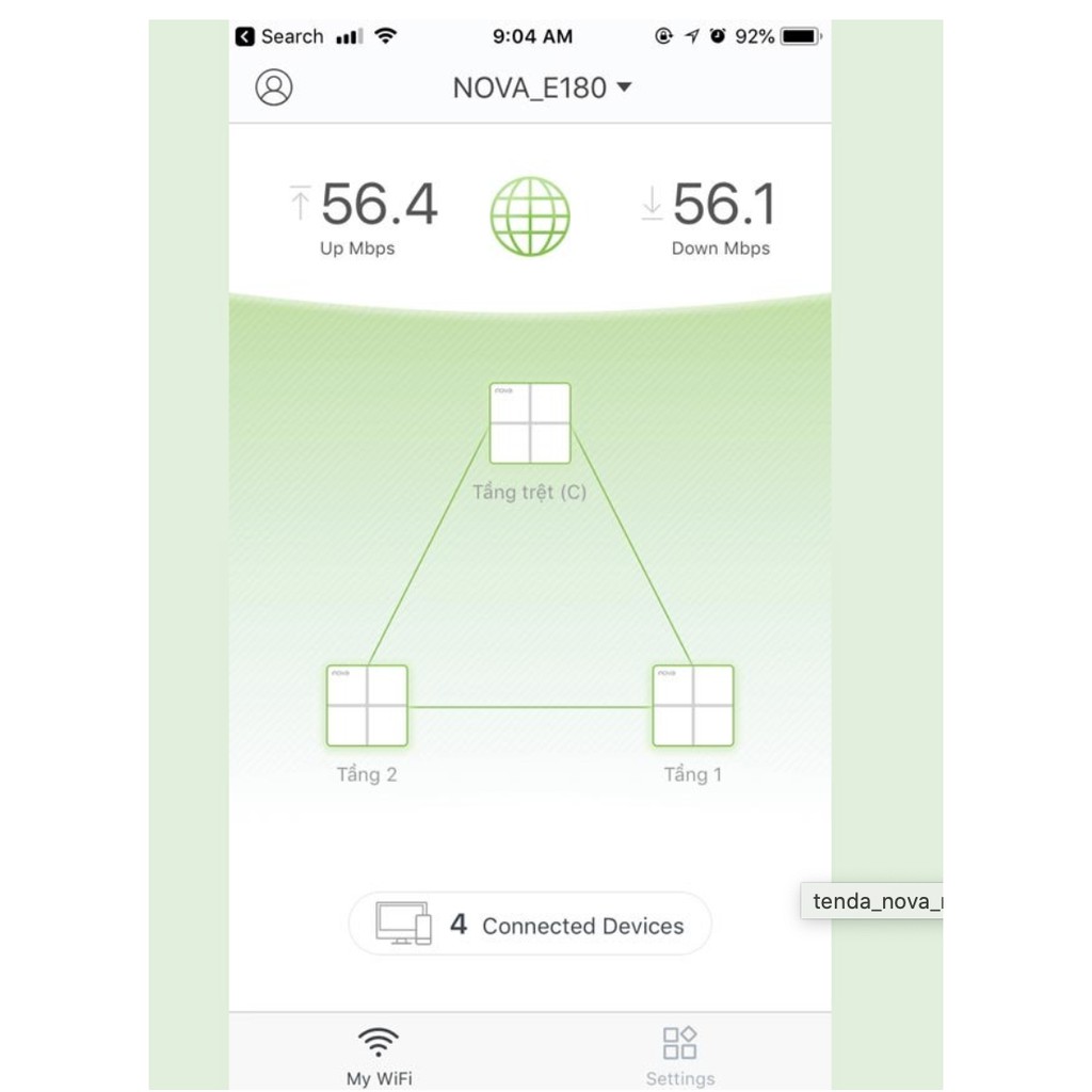Bộ 3 Cục Wifi Mesh Tenda Nova Mw6 - New 100% (Bộ Wifi Mesh Tốt Của Tenda)