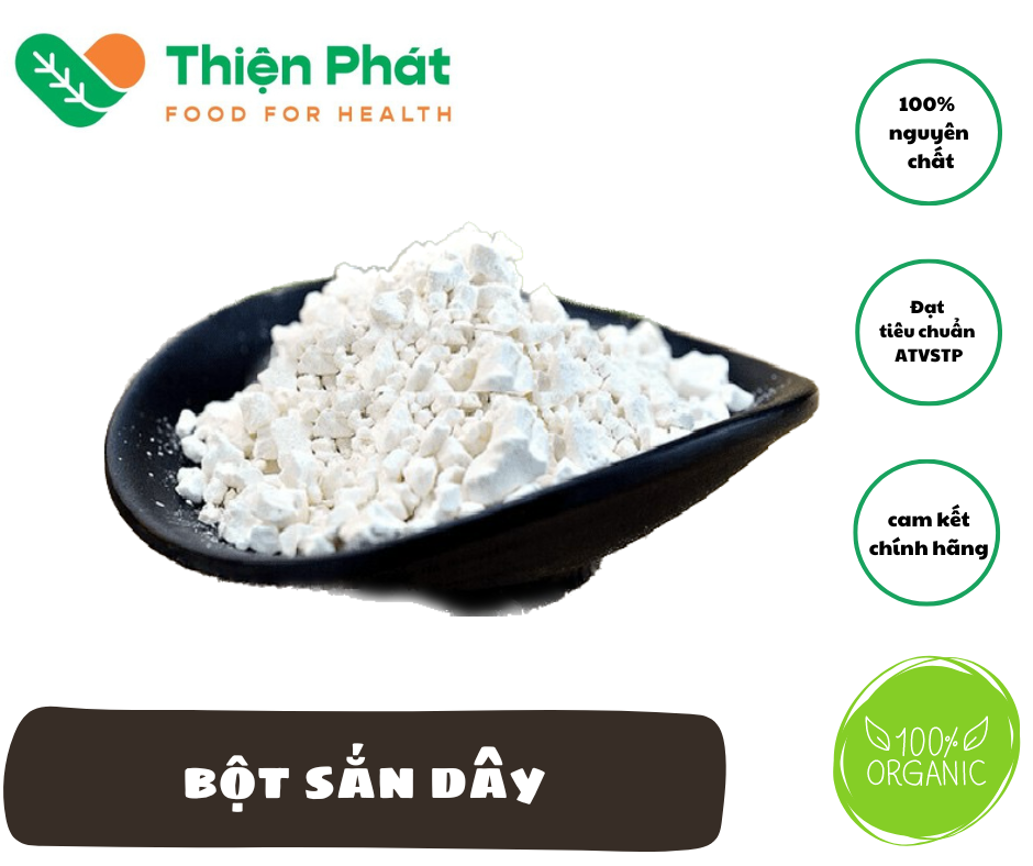 Bột sắn dây nhà làm 100% nguyên chất|1kg
